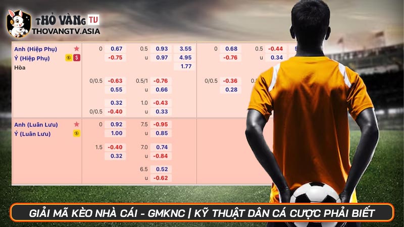 Giải mã kèo nhà cái - GMKNC | Kỹ thuật dân cá cược phải biết - Hình số 4 Giải mã kèo nhà cái - GMKNC | Kỹ thuật dân cá cược phải biết