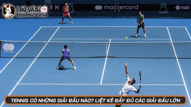 Tennis có những giải đấu nào